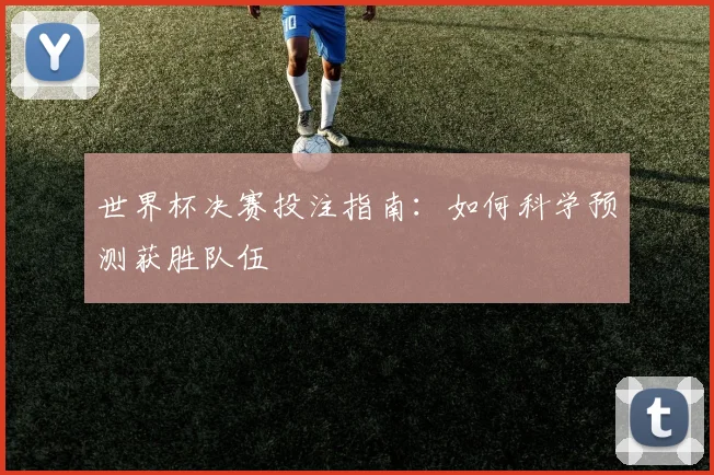 世界杯决赛投注指南:如何科学预测获胜队伍
