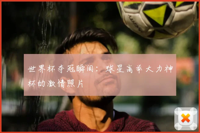 世界杯夺冠瞬间：球星高举大力神杯的激情照片