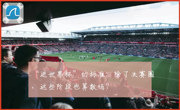 “进世界杯”的标准:除了决赛圈,这些阶段也算数吗?